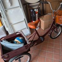 BICICLETTA A TRE RUOTE NUOVA.