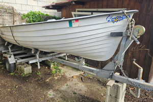 Barca Lancia 4mt + carrello stradale omologato