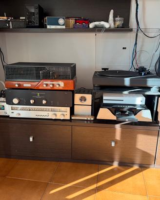 Impianto stereo valvolare