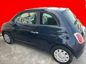 FIAT 500 GPL blu, anno 2010