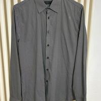 Camicia prada a pois bianchi e neri