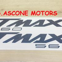 coppia adesivi scudo tmax 560 NERO