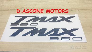 coppia adesivi scudo tmax 560 NERO