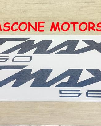 coppia adesivi scudo tmax 560 NERO