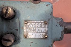 carburatore weber tipo 30 dr3