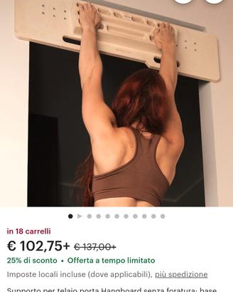 base White Oak per hangboard