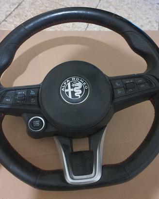 volante originale giulia cuciture rosse