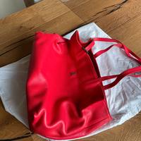 BORSA ROSSA PATRIZIA PEPE IN PELLE