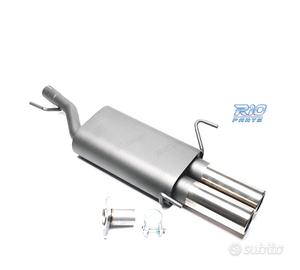 SILENZIATORE DI SCARICO PER OPEL ASTRA 1998-2009 x