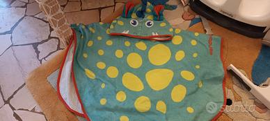 PONCHO BAMBINO ASCIUGAMANO TG 1-2-3 ANNI