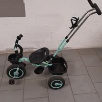 triciclo passeggino bambino 2 in 1