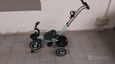 triciclo passeggino bambino 2 in 1