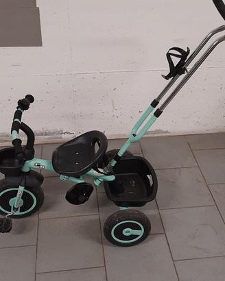 triciclo passeggino bambino 2 in 1