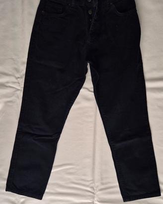 Jeans velluto neri