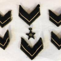 Gradi in stoffa militaria