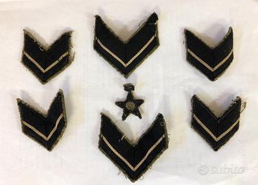 Gradi in stoffa militaria