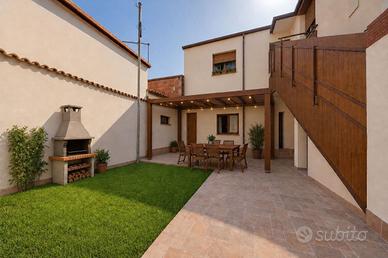 Quadrivano con cortile e posto auto a Ussana