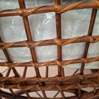 CULLA DI VIMINI  con materasso