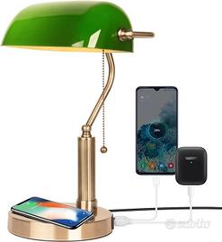 Lampada da Scrivania Vintage,Lampada da Tavolo Ric