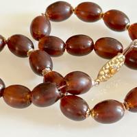 Bracciale bachelite colore ambra