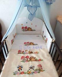 Bosco Incantato copertina lenzuolino paracolpi 