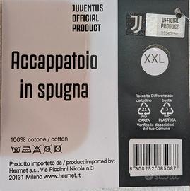 accappatoio Juventus Originale Taglia XXL