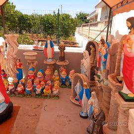 Statue in cemento 
