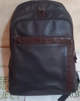 zaino piquadro blue in pelle 