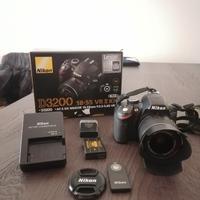 Nikon Reflex D3200 18-55 VR II KIT -AF-S DX NIKKOR