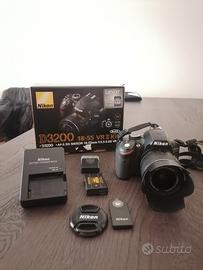 Nikon Reflex D3200 18-55 VR II KIT -AF-S DX NIKKOR