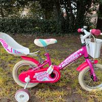 Bici bimba come nuova con ruotine