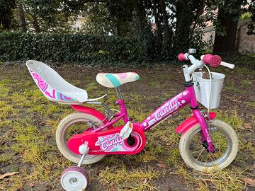 Bici bimba come nuova con ruotine