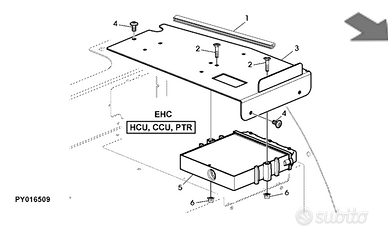 AL212898 - RM100376 - RICAMBIO JOHN DEERE