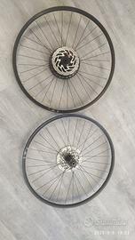 Ruote MTB nuove  corpetto HG scimano 