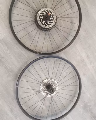 Ruote MTB nuove  corpetto HG scimano 