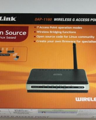 Lotto Router D-LINK DAP 1160 e chiavetta DWLg122 n