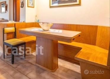 TAVOLO+PANCA di LEGNO per arredamento