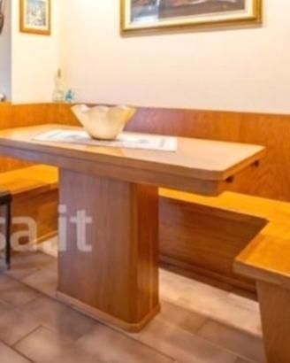 TAVOLO+PANCA di LEGNO per arredamento