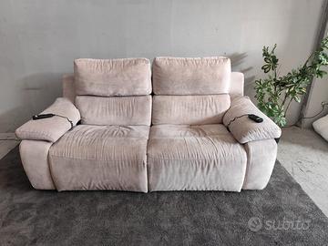 divano doppio relax elétrico 