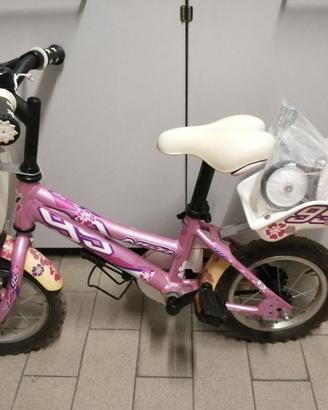BICI PER BAMBINA DA 3 ANNI A 6 CON ROTELLE