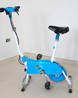 Cyclette da camera, da casa, azzurra VERY LINE.