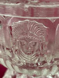 Antichissima ciotola per il sale p altro in vetro