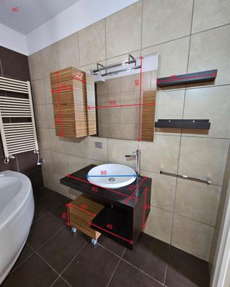 Composizione mobili bagno di design