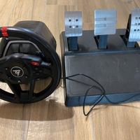 Volante thrustmaster con pedali Xbox