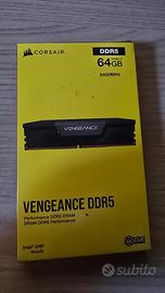 Ram 64 gb Corsair Vengeance ddr5