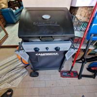 Barbecue a gas e pietre laviche Campingaz