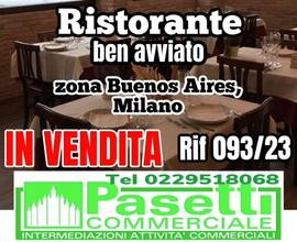 Zona B. Aires, RISTORANTE ben avviato