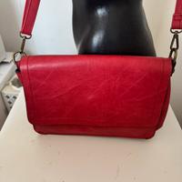 Borsa Paolo Bags , in pelle rossa