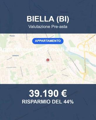 Immobile in asta di 144 m² a Biella