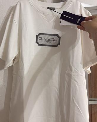 T shirt christian dior bianca S